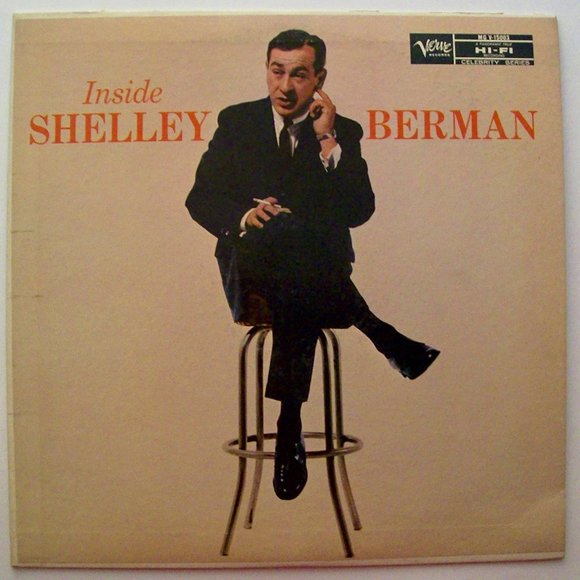 Inside Outside Shelly Berman LP Vinyl Record